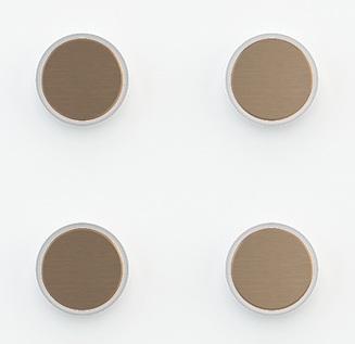 Лицеви панели за 4 бутона Proxima Metal Antique Brass EKINEX