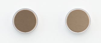 Лицеви панели за 2 бутонa Proxima Metal Dark Chocolate EKINEX