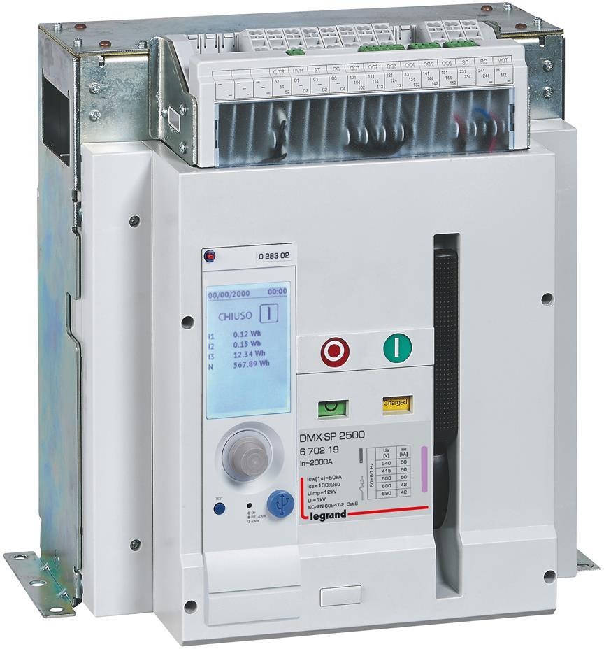 Въздушен прекъсвач DMX-SP 4000А 3P 65кА Legrand 670266