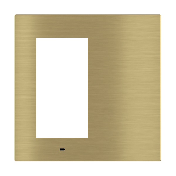 Лицев панел Signum Deep Metal Brass