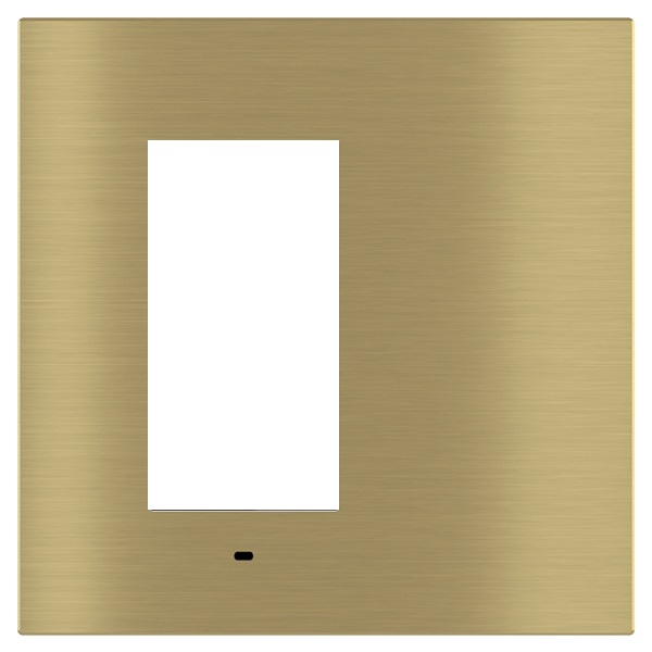 Лицев панел Signum Surface Metal Brass