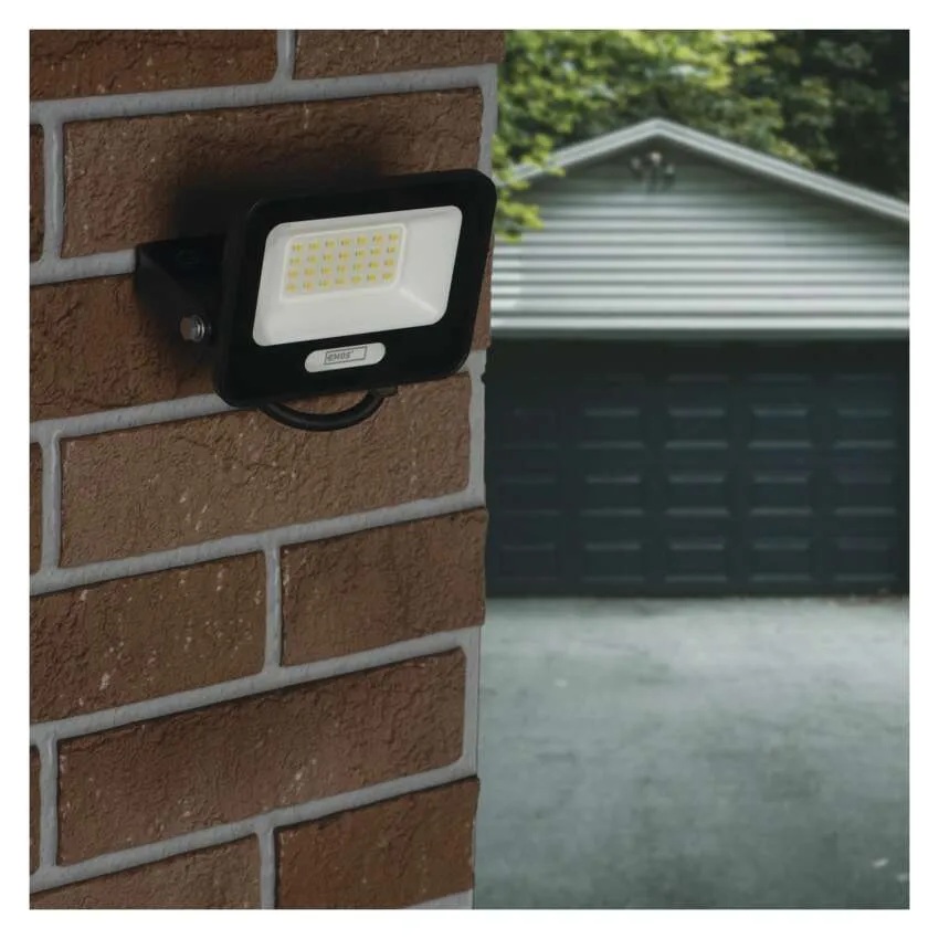 Прожектор LED 20W 4000K 2000lm 120° x 120° 20000h IP65 черен GLARO EMOS