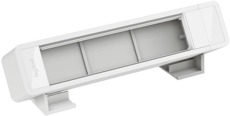 Мебелна кутия за 8 мод. Mosaic, 259x79x86mm, цвят БЯЛ, Incara On Desk Legrand