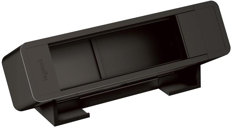 Мебелна кутия за 6 мод. Mosaic, 213x79x86mm, цвят ЧЕРЕН, Incara On Desk Legrand